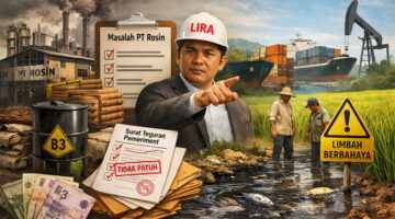 LIRA Pertanyakan Apakah PT Rosin Punya Kerja Sama Resmi dengan Pemegang Konsesi yang Sah ?